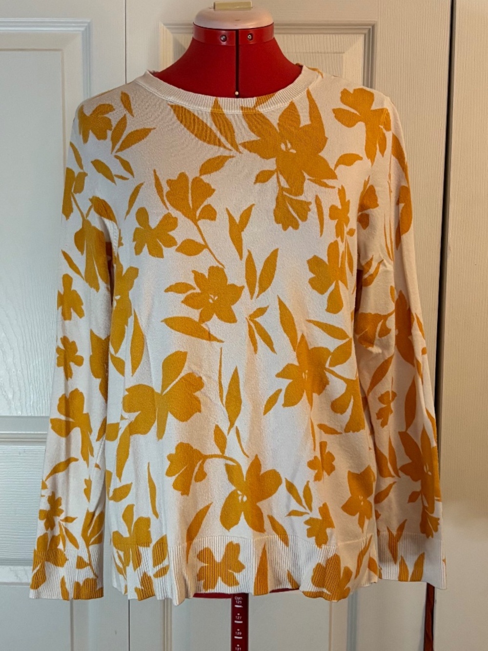 Style & Co Floral Long Sleeve Shirt size Large
